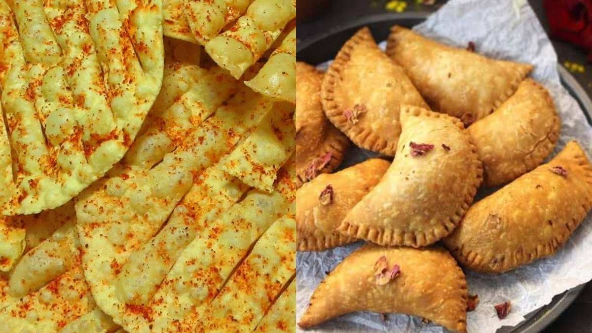 Diwali 2025: From Chorafali To Gujiya, 10 Traditional Gujarati Snacks And Sweets To Light Up Your Festivities