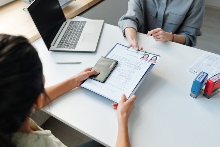 UK visa English