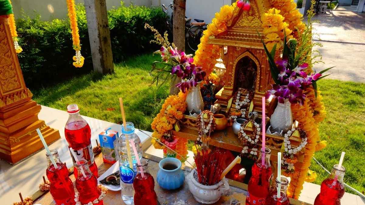 Why Is Red Fanta Offered To Spirits And Deities In Thailand?