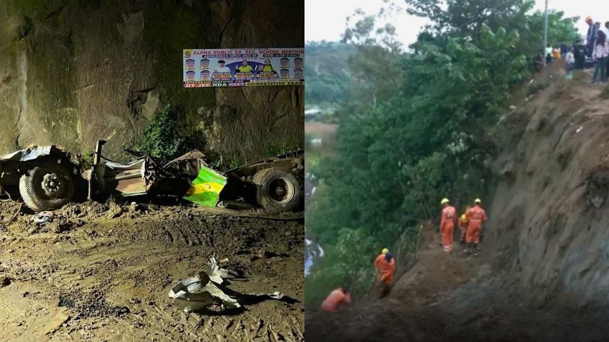 15 Dead As Landslide Strikes Bus In Himachal’s Bilaspur; Search & Rescue Ops Underway