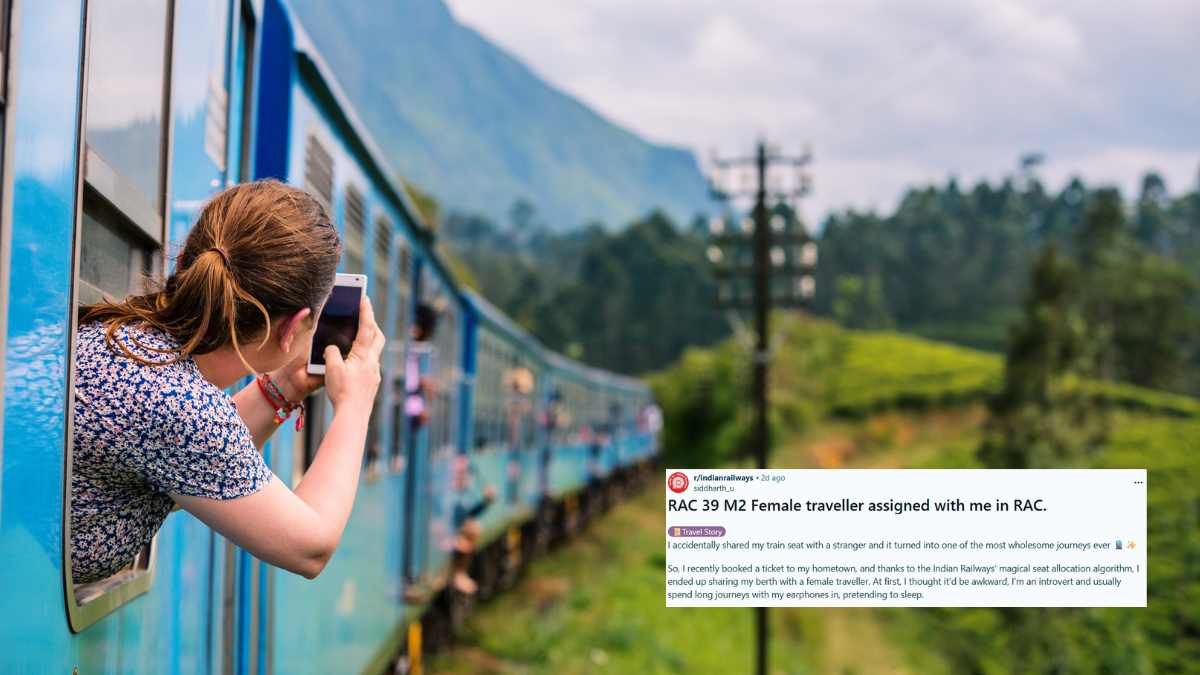 “Just 2 Strangers Getting Along Like Friends,” Man’s Seat Mix-Up With Woman Leads To Memorable Train Journey