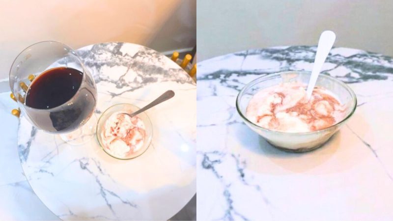 Move Over Affogato! I Tried The Viral Red Wine With Vanilla Ice Cream Combo & It Was… Move Over Affogato! I Tried The Viral Red Wine With Vanilla Ice Cream Combo & It Was…