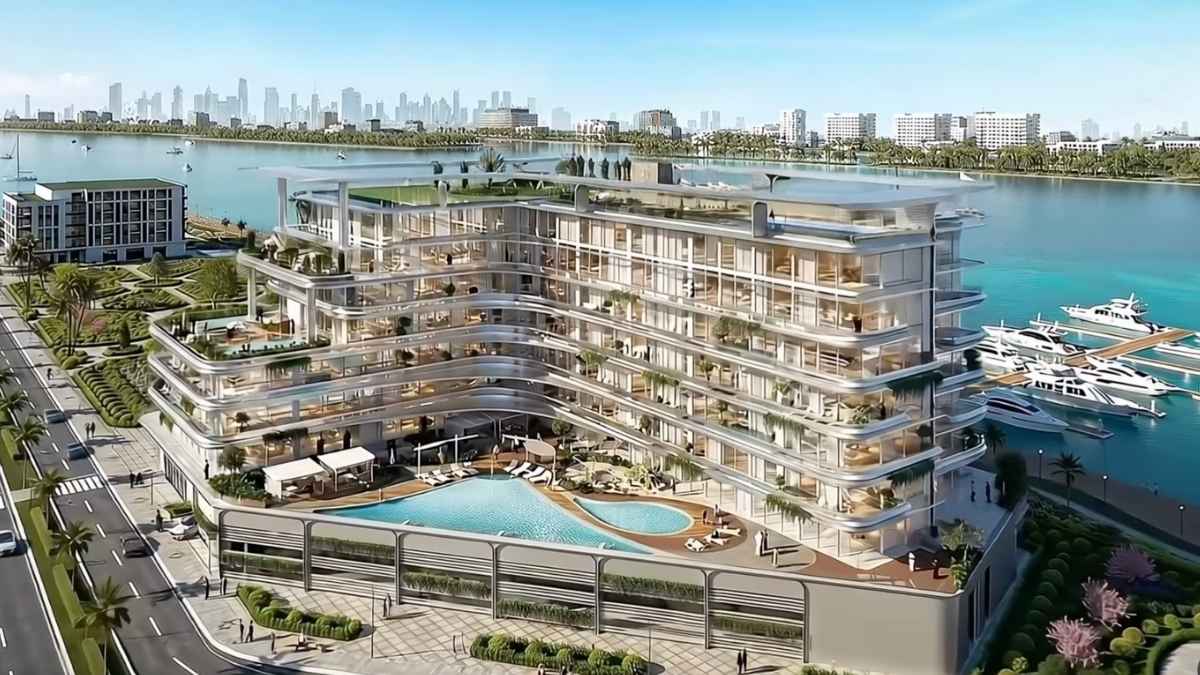 A New Waterfront Residential Development With 105 Luxe Residences Is Coming Up On Dubai Island