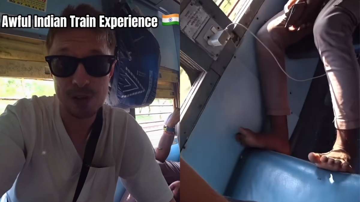 “Spat On & Man Kept Putting Feet On My Seat,” Foreigner Shares Awful Indian Train Experience