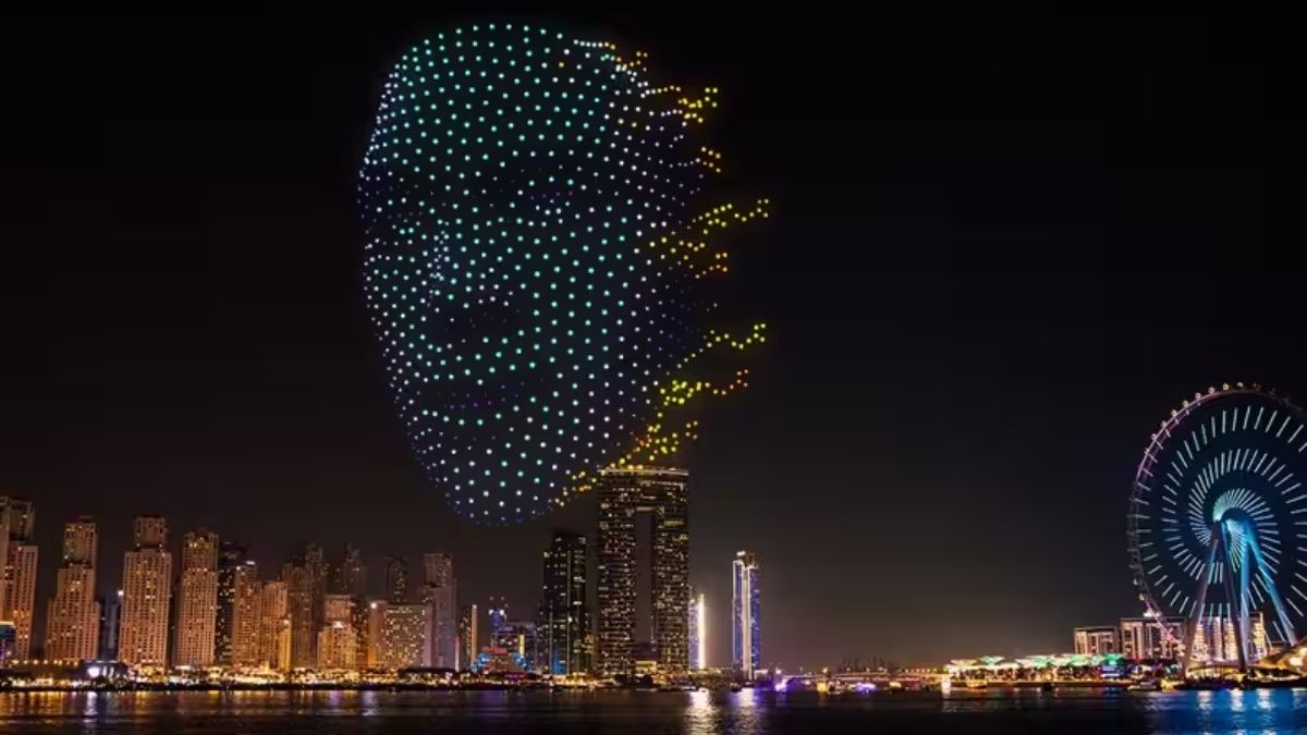 Catch Dubai’s Dazzling DSF Drone Show Twice Nightly At Bluewaters And JBR This Winter