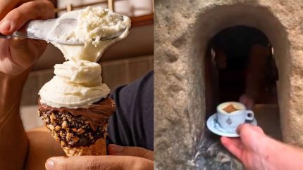 Craving Gelato? THIS New Spot In Delhi Serves It Through A Florence-Style Window