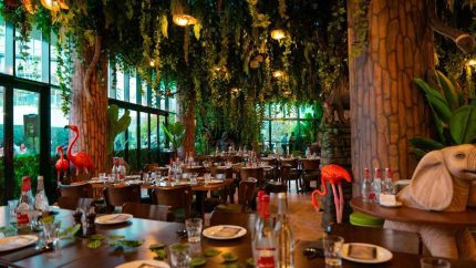 The Green Planet Dubai Opens JNGL, A Wild Rainforest-Themed Dining Experience