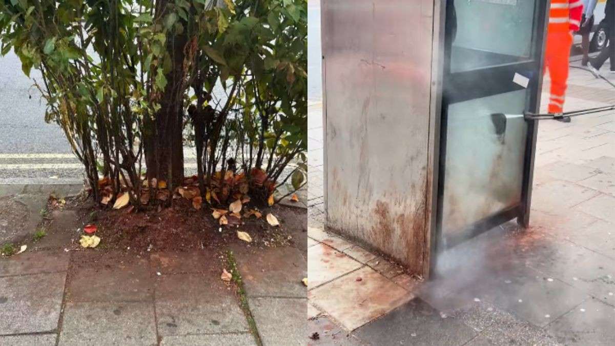 London Streets Turn Red From Paan Stains; Council Shells Out ₹35 Lakh For Cleanup