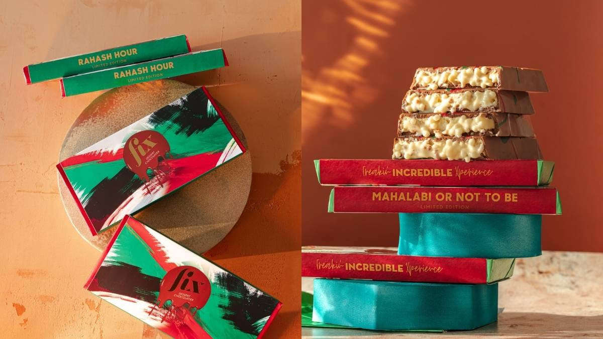 Dubai’s Beloved Mahalabia And Rahash Chocolate Bars By FIX Are Back For Eid Al Etihad 2025