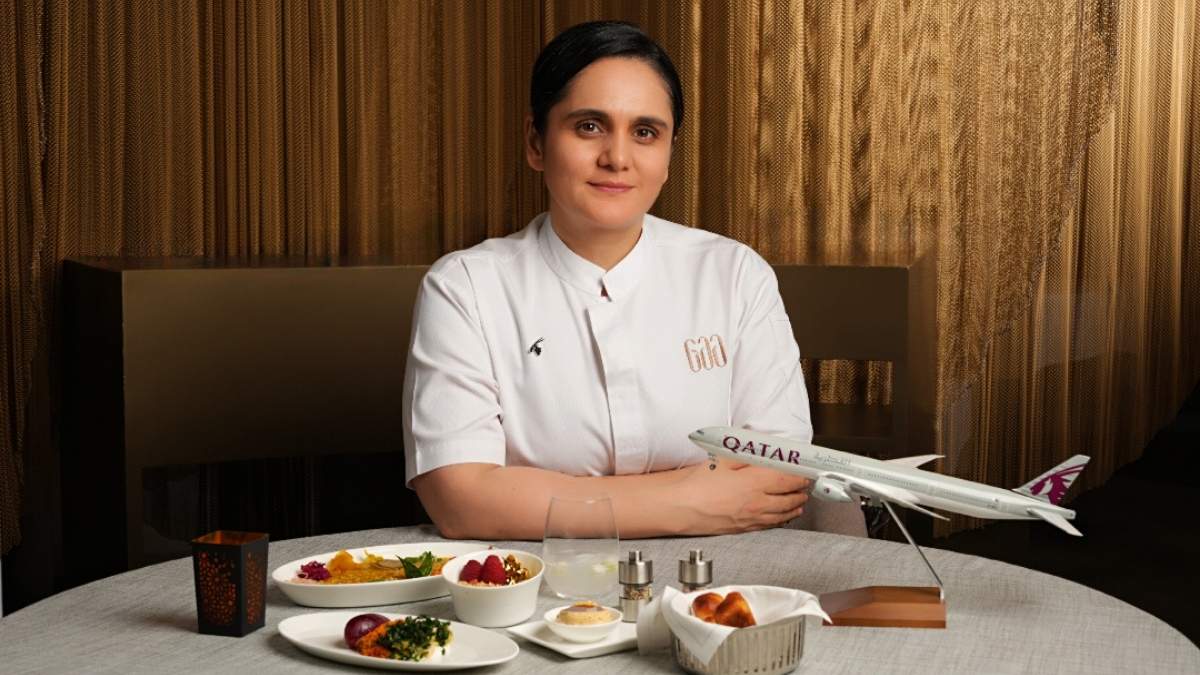Qatar Airways Launches An All-Vegetarian Business Class Menu By Indian Chef Garima Arora