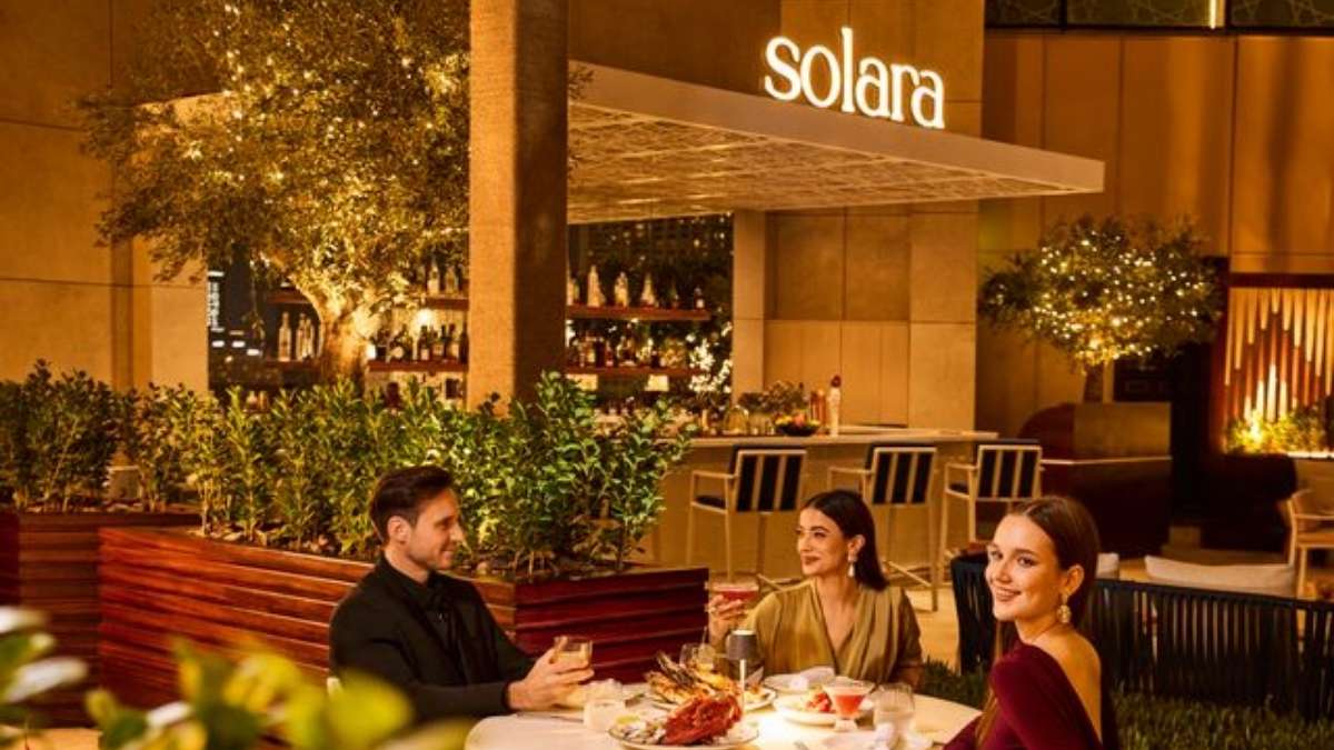 Dubai Has A New Poolside Restaurant, Solara Serving Epic Burj Khalifa Views