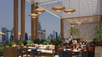 Dubai Has A New Poolside Restaurant, Solara Serving Epic Burj Khalifa Views