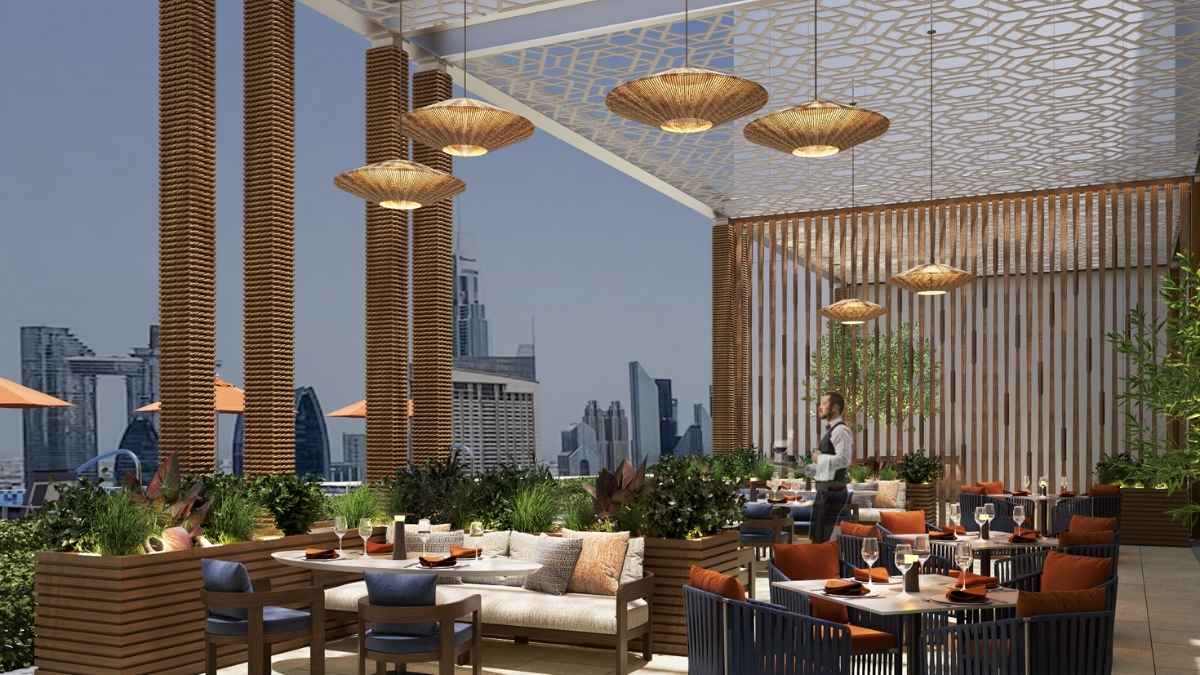 Dubai Has A New Poolside Restaurant, Solara Serving Epic Burj Khalifa Views