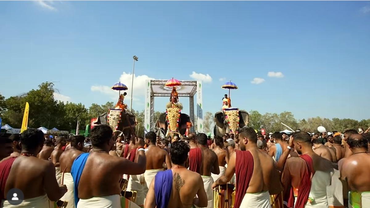 Kerala’s Thrissur Pooram Returns To Dubai With Grand Melams, Majestic Processions And More!