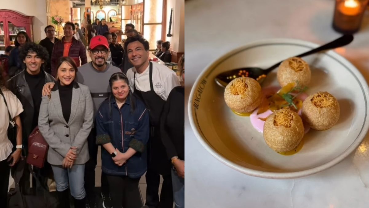 Madhuri Dixit And Family Dine At Vikas Khanna’s Bungalow Again; Skip 4-Month Waiting List To Try THESE Dishes!