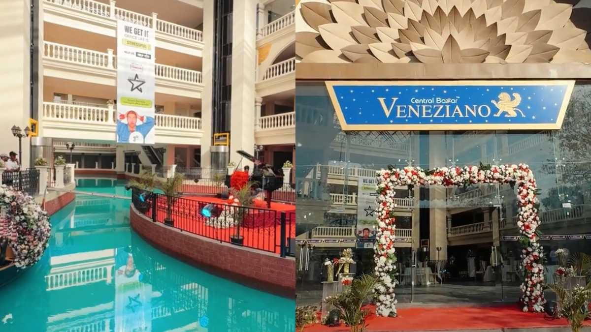 India’s First Venice-Themed Mall Opens In Surat; Visitors Can Enjoy Gondola Rides Starting At ₹100