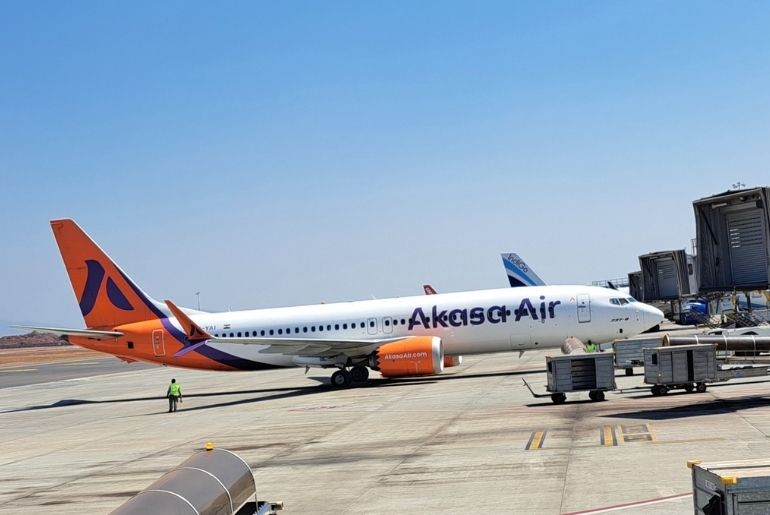 Akasa Air Emergency Exit