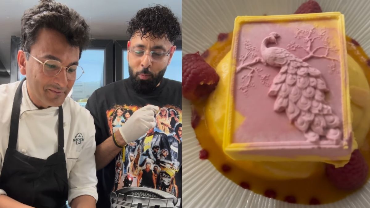 Badshah Makes Bungalow’s Iconic Dessert, ‘Mango Three Ways’, With Help From Vikas Khanna