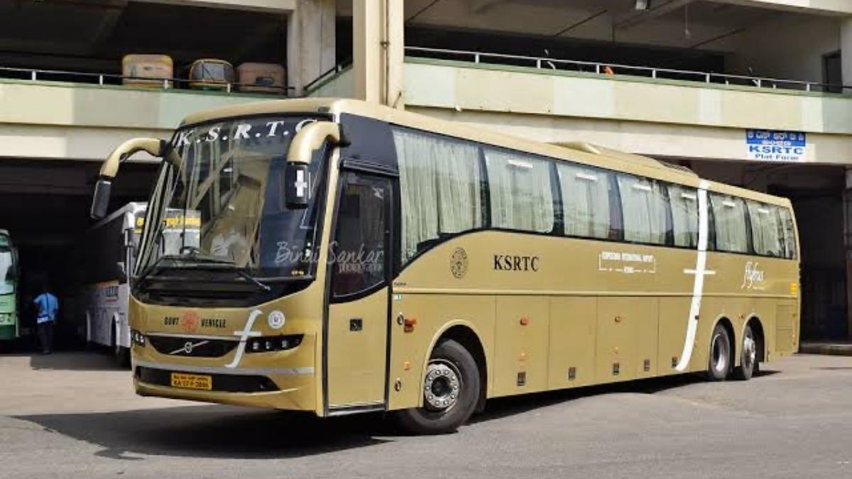 KSRTC Launches Bengaluru Airport–Davangere Flybus; Check Route, Fare & More