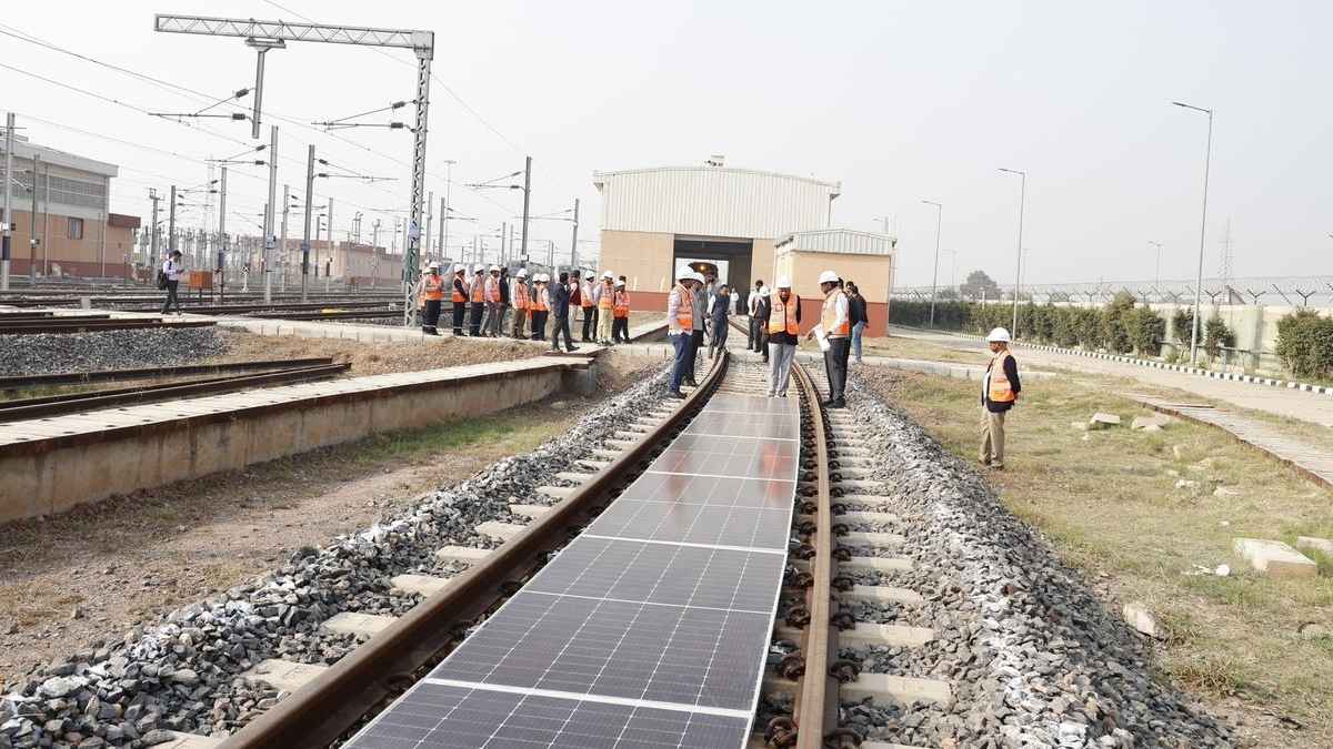 Uttar Pradesh: India’s First ‘Solar On Track’ Project Launched By NCRTC At Duhai Depot