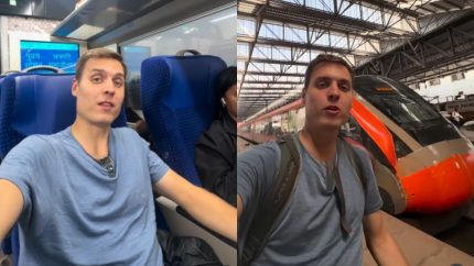 Impressed By Rotatable Seats & Food, German Man Calls Vande Bharat “India’s Most Modern Train”