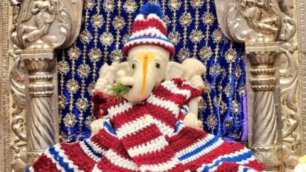 Bappa In Sweater? Pune’s Sarasbaug Cha Raja Gets Warm For Winter