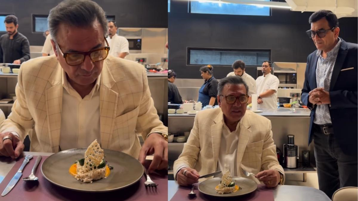 Chef Sanjeev Kapoor Turns Waiter For Boman Irani In Hilarious Viral Video; Even Asks For A Tip!