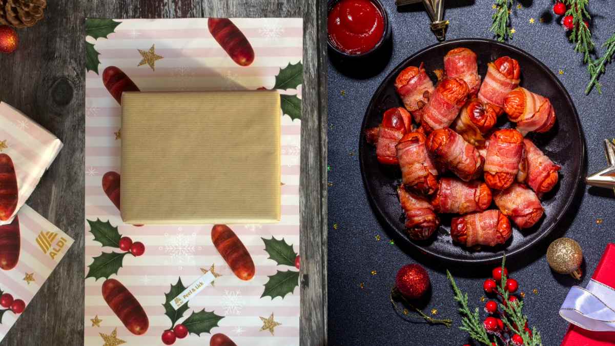 Gift Wrapper That Tastes Like Food? Aldi Launches World’s 1st Lickable Wrapping Paper