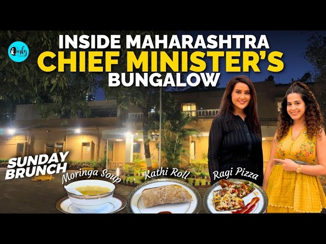 Amruta Fadnavis Serves Ragi Pizza, Moringa Soup & Kathi Roll At CM House- VARSHA