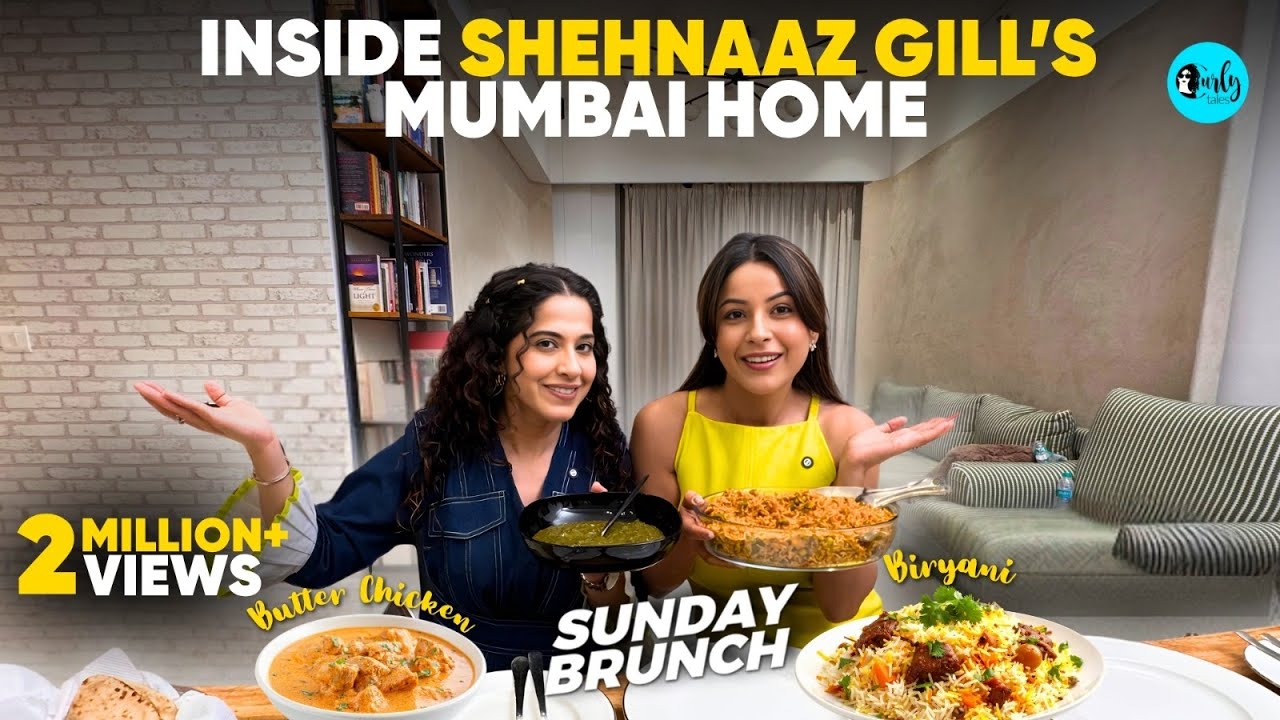 Sunday Brunch with Shehnaaz Gill | Real Talk, Desi Food & Mumbai Home Tour