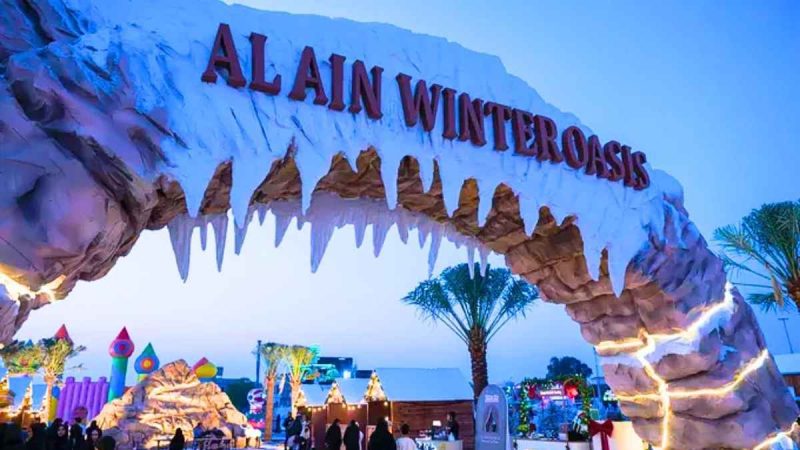 Winterland Al Ain Opens At Hazza bin Zayed Stadium With Ice Skating, Games And Family Fun