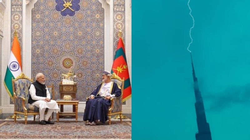 From PM Modi’s Visit To Oman To Lightning Striking Burj Khalifa, 5 GCC Updates