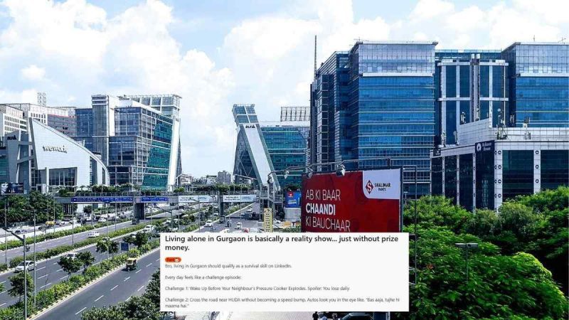“Free Trauma & Unlimited Existential Crisis,” Redditor Rants About Living Alone In Gurgaon