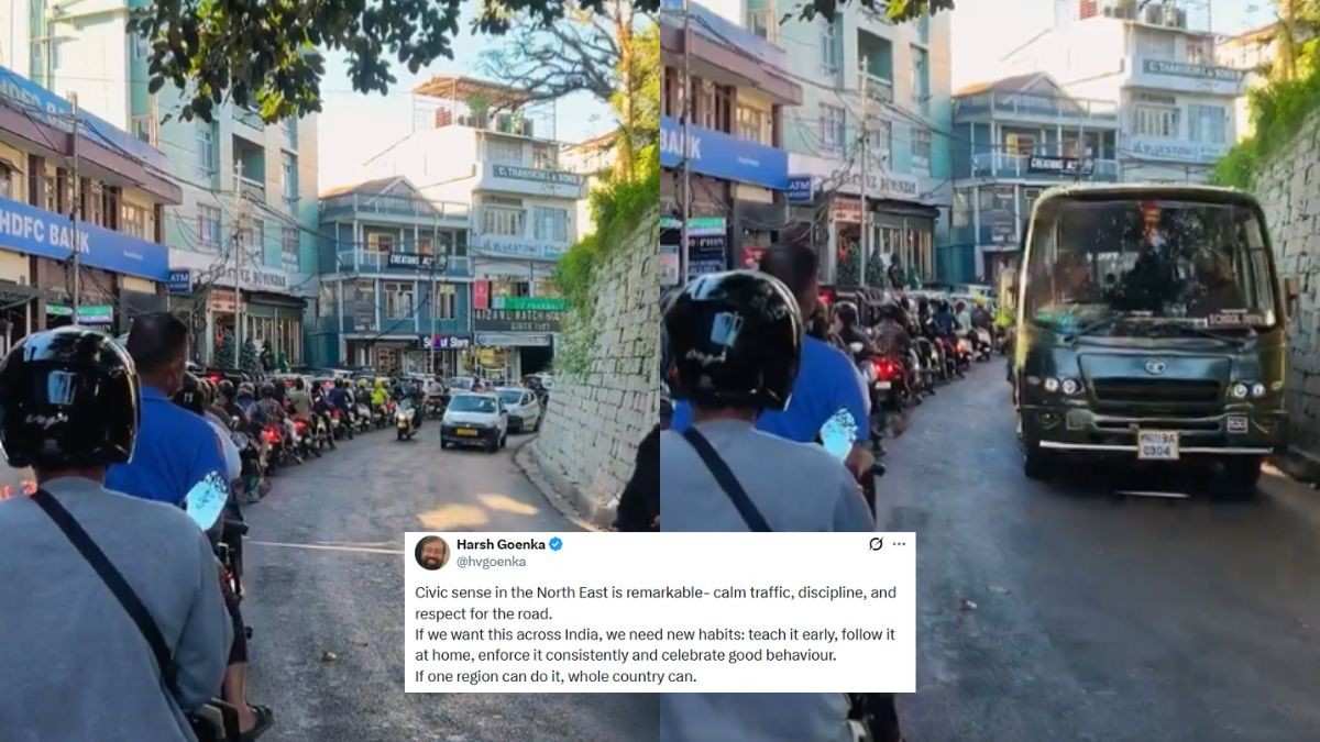 “Civic Sense In North East Is Remarkable,” Harsh Goenka Applauds Traffic Discipline In Aizawl