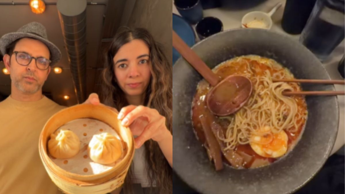Hrithik Roshan & Saba Azad Enjoy Ramen & Dim Sums At THIS Restaurant In Barcelona