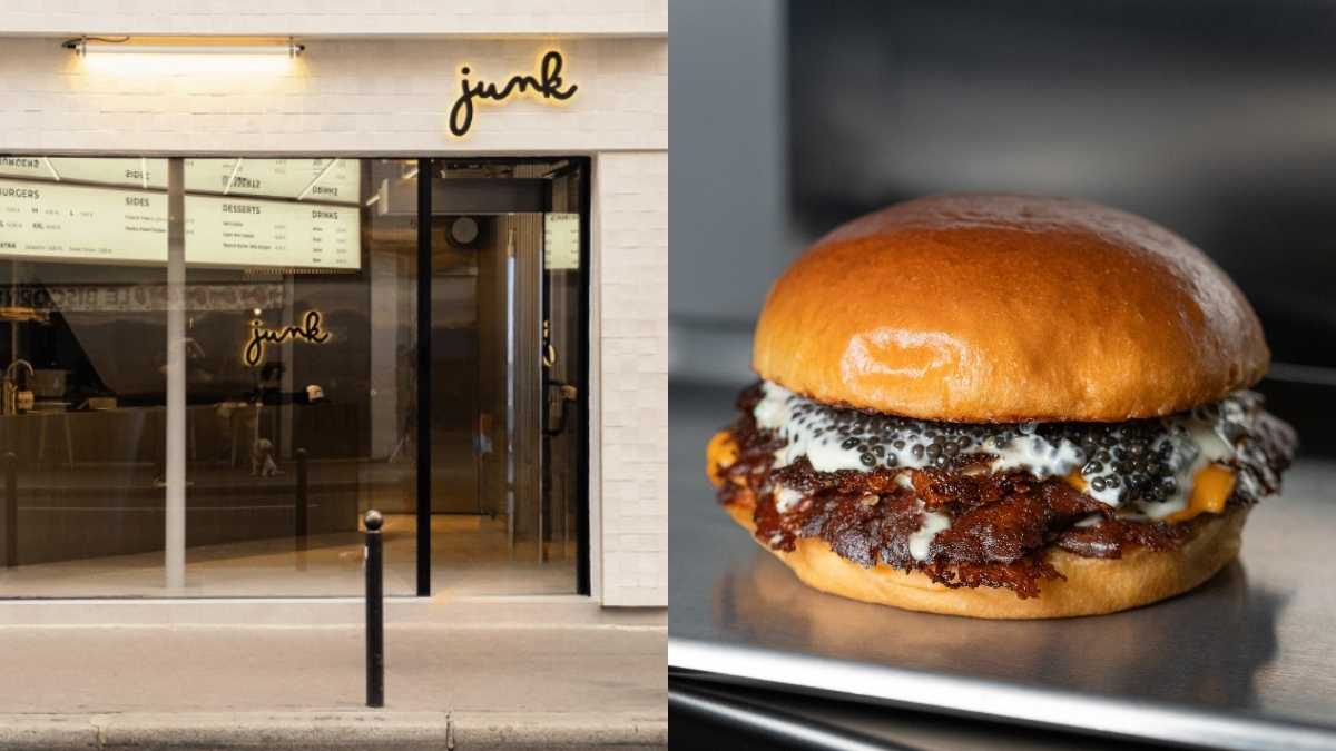 Dubai’s Limited-Edition Caviar Burger Lands At Junk Smash Burgers