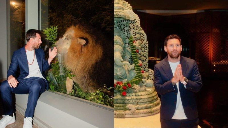 Messi’s Vantara Visit During India Tour Leaves A Mark; A Lion Cub Named ‘Lionel’ In His Honour