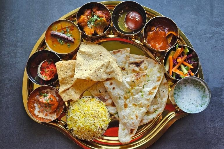 North Indian Thali VS South Indian Thali