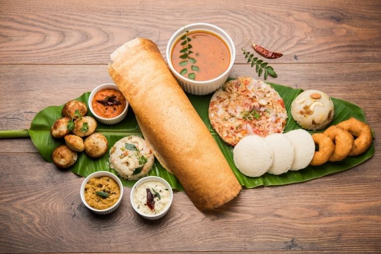 North Indian Thali VS South Indian Thali