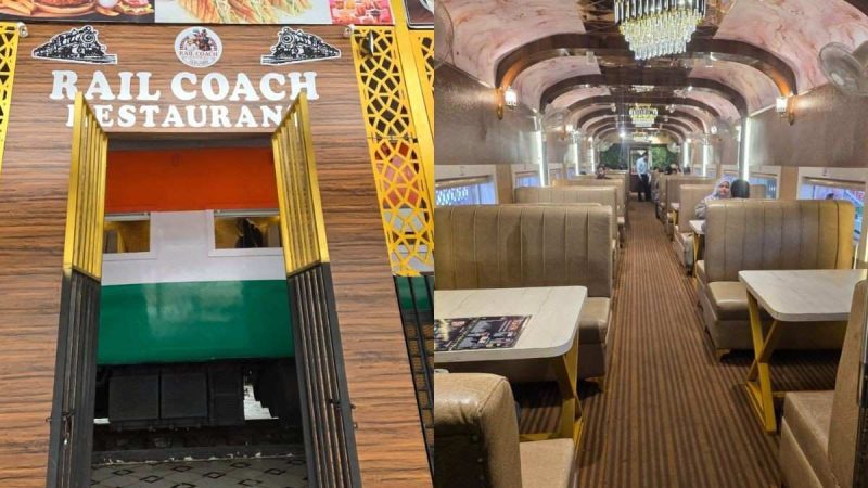 The Rail Coach Restaurant In Aligarh Junction Lets You Dine Inside An Actual Train Coach