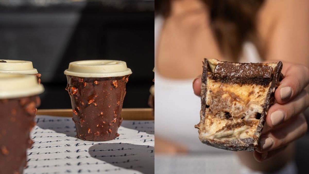 Tiramisu In A Chocolate Cup? A Cairo Bakery Gives The Classic A Crunchy Twist!