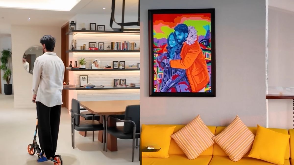 Sonakshi & Zaheer Iqbal’s Sea-Facing Bandra Home Is So Big That Zaheer Rides A Scooter Indoors!