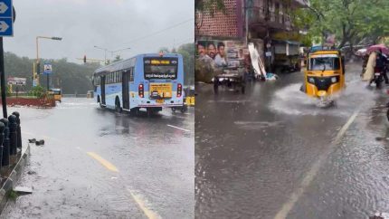 Cyclone Ditwah: Heavy Rain Floods Several Chennai Neighbourhoods And Disrupts Daily Life