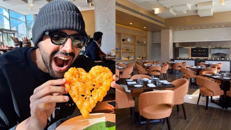 Kartik Aaryan Enjoys Winter-Special Heart-Shaped Jalebi At THIS Restaurant In Ahmedabad