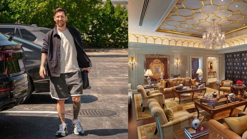Step Inside Footballer Lionel Messi’s ₹7 Lakh Presidential Suite At The Leela Palace New Delhi