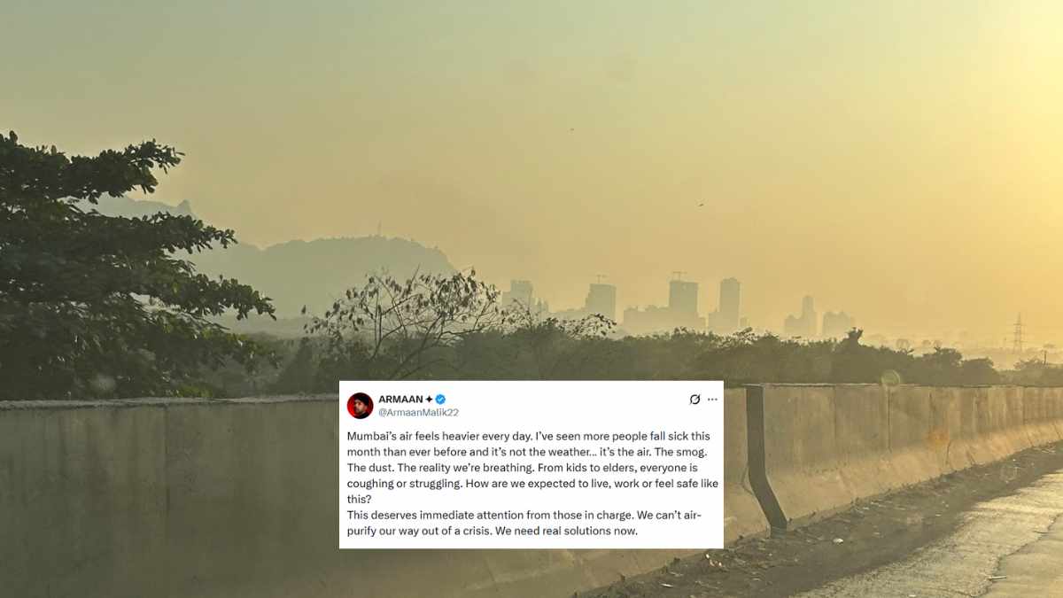“How Are We Expected To Live?” Armaan Malik Expresses Concern Over Mumbai’s Poor Air Quality