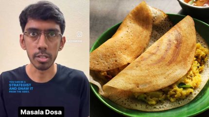 You Are Eating Masala Dosa Wrong! Comedian Talks About Centre Vs Side Eaters; Reveals The Best