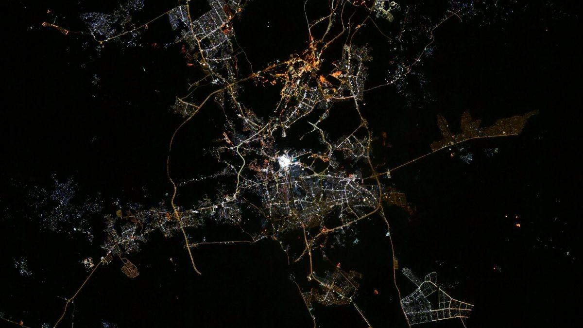 NASA Astronaut Captures Orbital Image Of Mecca’s Kabba Glowing From Space; Leaves Netizens Stunned