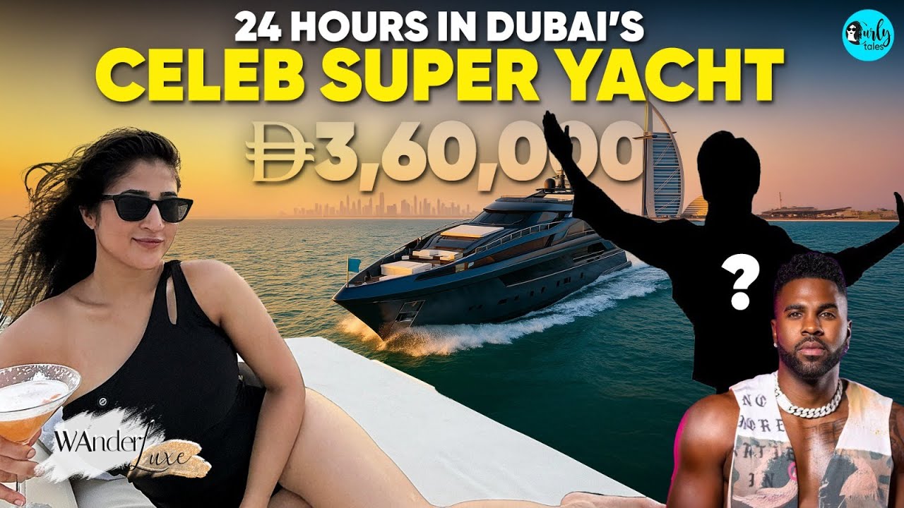 Inside Dubai’s MOST EXPENSIVE Super Yacht – AED 3,60,000 Per Day!