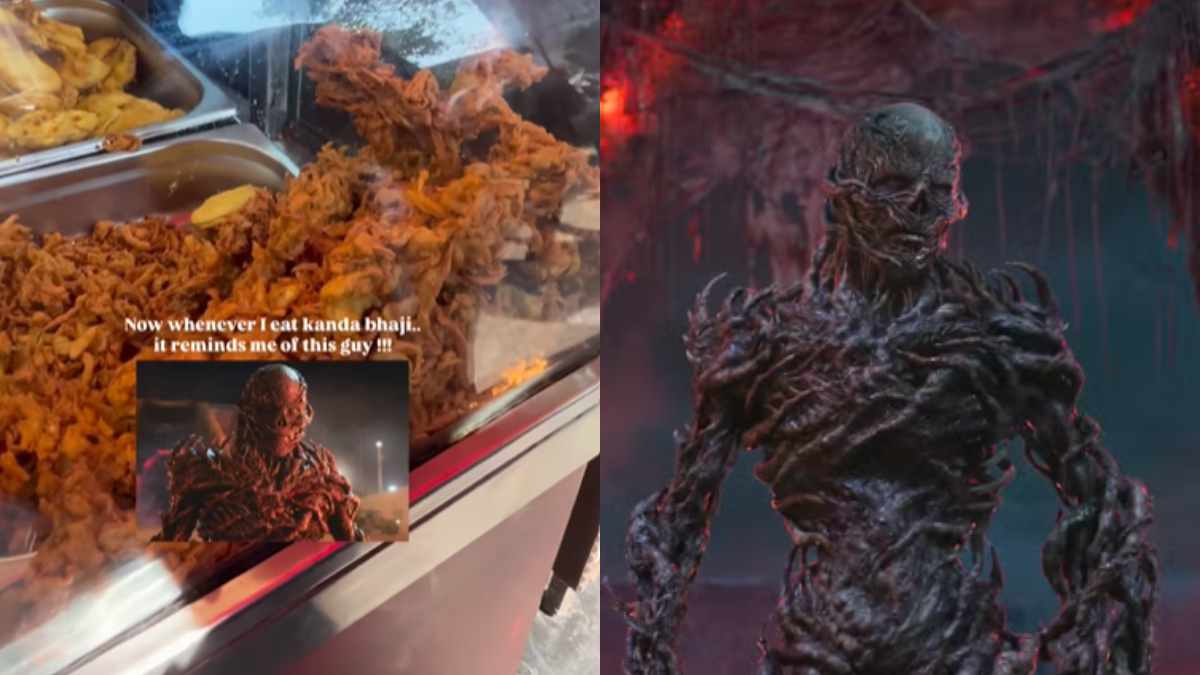 Vecna Of Stranger Things Looks Like Kanda Bhaji? Netizens “Can’t Unsee” This Viral Reel